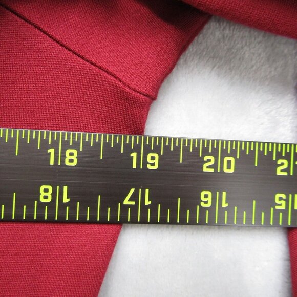 Womens J Jill Ponte Bell Sleeve Shift Dress With Pockets Cranberry Red Small - Picture 6 of 14